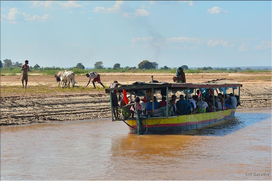 En remontant le fleuve Tsiribihinia jusqu'à Belo. (63)