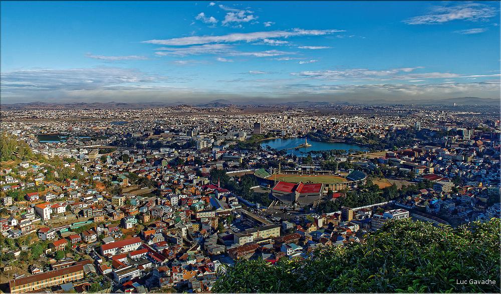 Vues panoramiques d'Antananarivo. (1)