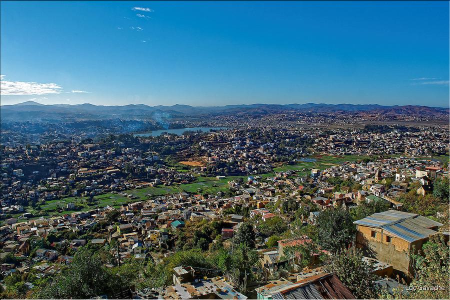 Vues panoramiques d'Antananarivo. (2)