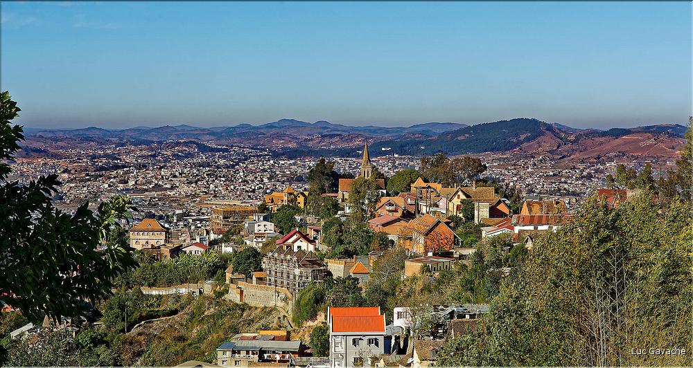 Vues panoramiques d'Antananarivo. (3)