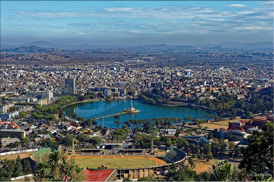 Vues panoramiques d'Antananarivo. (4)