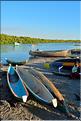Le petit port de Morondava.  (1)