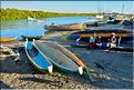 Le petit port de Morondava.  (2)