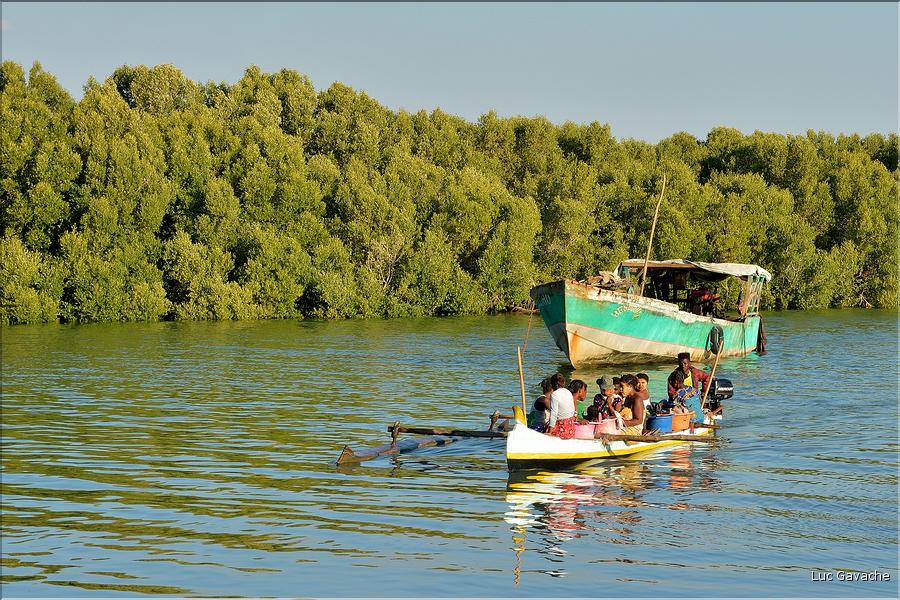 Le petit port de Morondava.  (3)