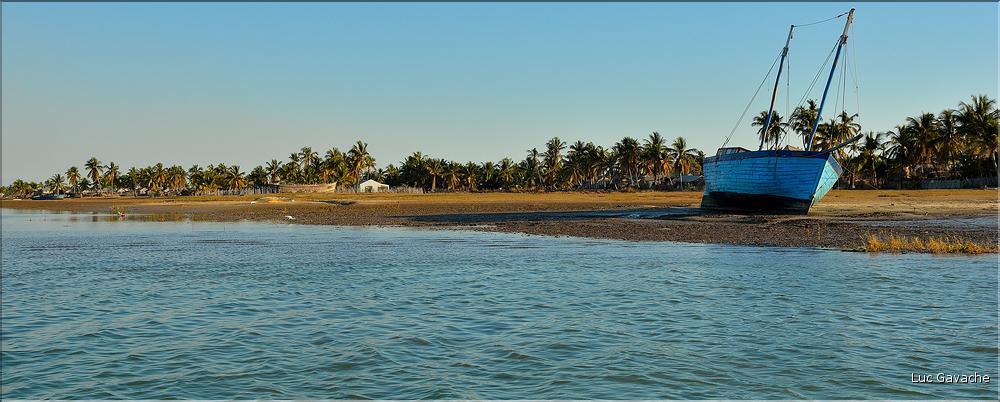 Mangrove et petit village de pêcheurs face à Morondava. (8)