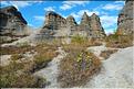 Le Parc National d'Isalo est composé de grès, résultant d'anciens fond marins, qui remontent au jurassique. (13)