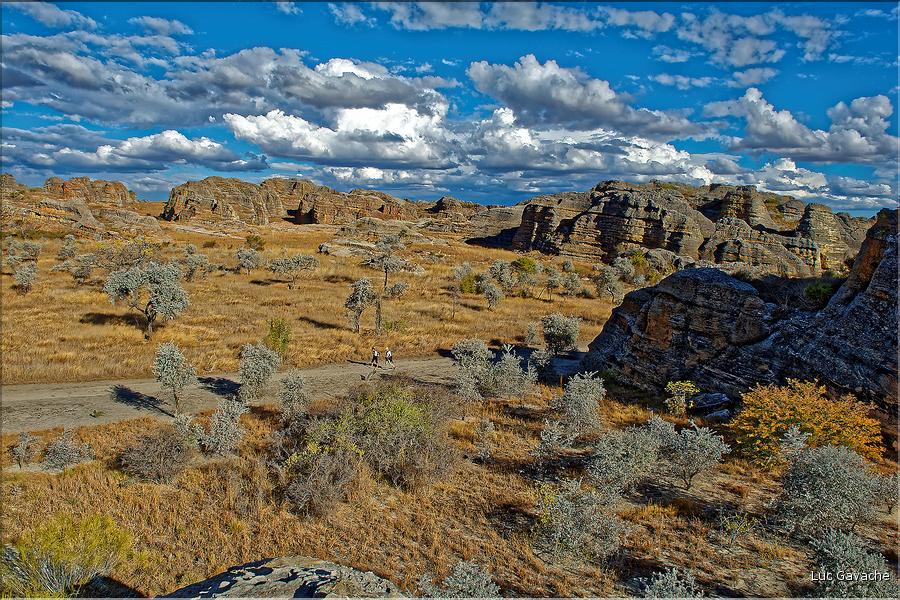 Le Parc National d'Isalo est composé de grès, résultant d'anciens fond marins, qui remontent au jurassique. (25)