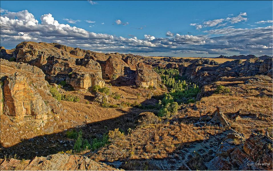 Le Parc National d'Isalo est composé de grès, résultant d'anciens fond marins, qui remontent au jurassique. (36)