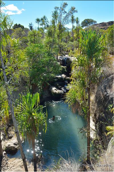 Le Parc National d'Isalo est composé de grès, résultant d'anciens fond marins, qui remontent au jurassique. (68)