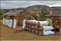 Vendeur de charbon de bois sur la route entre Ambositra et Antsirabe. (1)