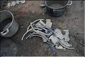 A l'approche d'Antananarivo rencontre avec les fabricants de marmites en aluminium de récupération. (2)