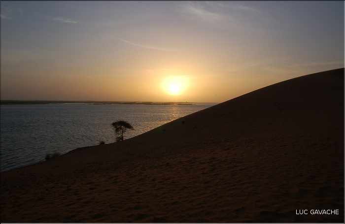 Lever de soleil sur le fleuve Niger, Nord de Gao (1)