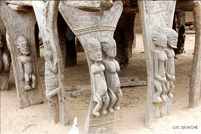 Case à palabre  dans le village d'Endé, pays Dogon (8)