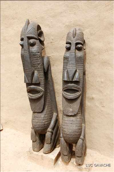 statues traditionelle Dogon, Village d'Endé (5)