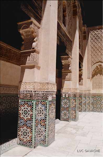 Medersa de style Hispano-Maureque à Marrakech, Maroc (2)