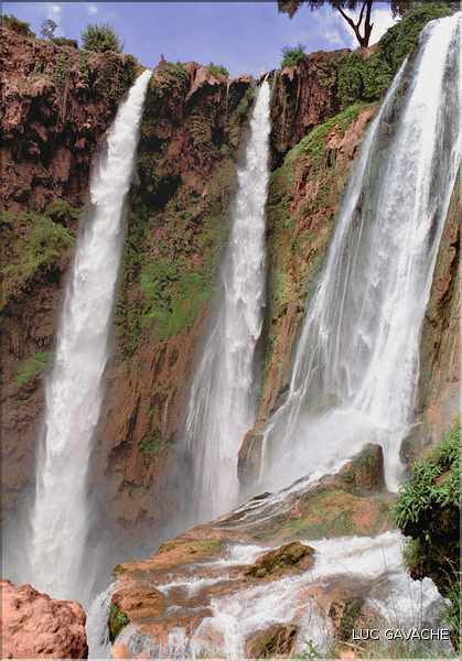 Cascades d'Ouzoud dans le Moyen Atlas, Maroc (4)