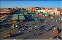 À côté de la Koutoubia se trouve un des hauts lieux de Marrakech, la place Jemaa-el-Fna. (5)