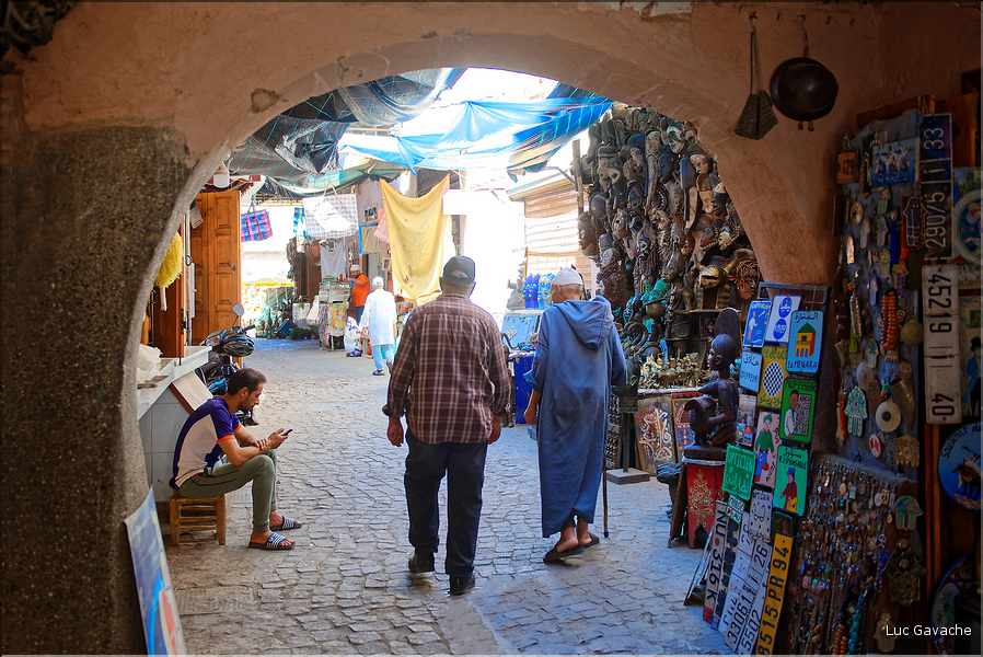 Dans les ruelles des souks de Marrakech. (20)