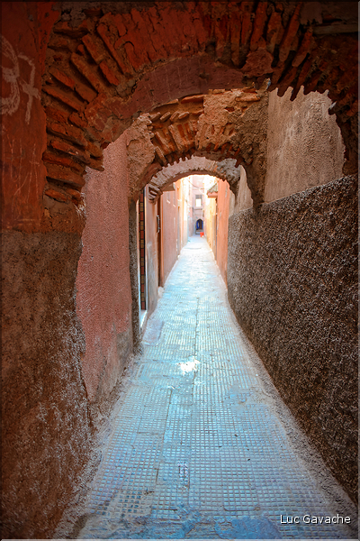 Dans les ruelles des souks de Marrakech. (62)
