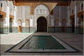 La médersa Ben-Youssef de Marrakech était une école coranique qui fut édifiée en 1572. (8)