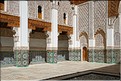 La médersa Ben-Youssef de Marrakech était une école coranique qui fut édifiée en 1572. (9)
