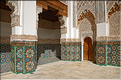 La médersa Ben-Youssef de Marrakech était une école coranique qui fut édifiée en 1572. (10)