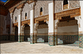 La médersa Ben-Youssef de Marrakech était une école coranique qui fut édifiée en 1572. (13)