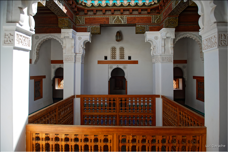 La médersa Ben-Youssef de Marrakech était une école coranique qui fut édifiée en 1572. (23)