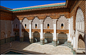 La médersa Ben-Youssef de Marrakech était une école coranique qui fut édifiée en 1572. (24)