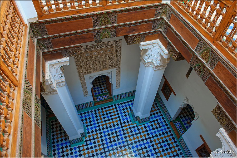 La médersa Ben-Youssef de Marrakech était une école coranique qui fut édifiée en 1572. (30)