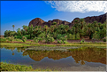 À quelques kilomètres de Ouarzazate se trouve l'oasis Fint, qui veut dire caché en berbère. (3)