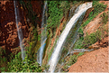 Les cascades d'Ouzoud, hautes de plus de cent mètres, sont situées entre le Moyen et le Haut Atlas. (17)
