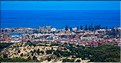 La ville d'Essaouira et l'océan Atlantique. (2)