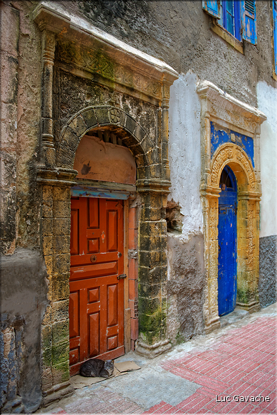 Dans les ruelles de la médina d'Essaouira. (100)