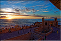 Coucher de soleil sur Essaouira. (2)