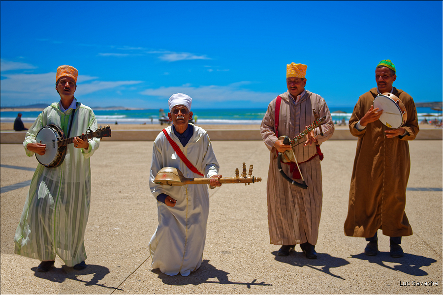 Musiciens de rue à Essaouira. (1)
