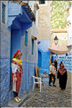 Dans les rues de la médina de Chefchaouen. (60)