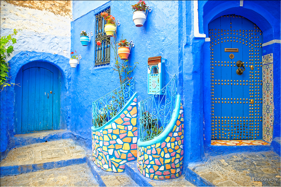 Dans les rues de la médina de Chefchaouen. (83)