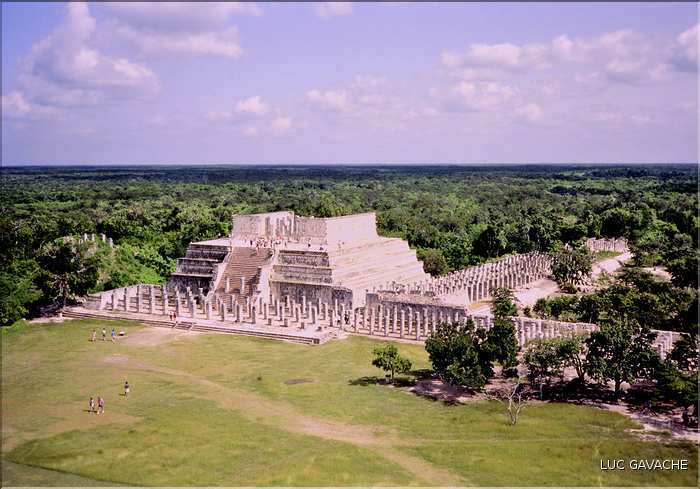 Le temple des guerriers jaguar. Chichén Itza (1)