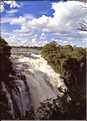 Sur le Zambèze, les chutes Victoria, hautes de 128 mètres et large de 1.700 mètres, sont des plus spectaculaires, Zimbabwe (9)
