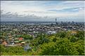 Auckland vue du Mont Eden, ancien volcan de la région. (4)