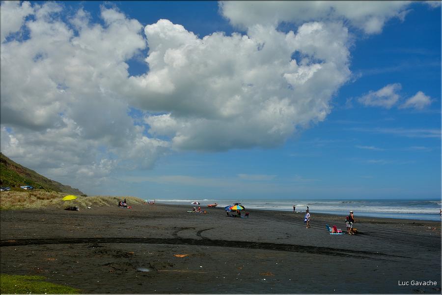 Mer de Tasman dans la région d'Auckland. (1)