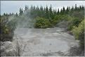 Les marmites de boue de Mud Pools à Wai-o-Tapu. (1)