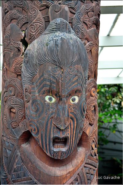 La sculpture est un des aspects les plus importants de la culture Maori (Te Puia). (2)