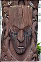 La sculpture est un des aspects les plus importants de la culture Maori (Te Puia). (4)