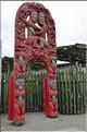 La sculpture est un des aspects les plus importants de la culture Maori (Te Puia). (7)