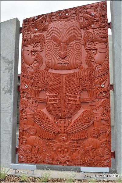 La sculpture est un des aspects les plus importants de la culture Maori (Te Puia). (8)