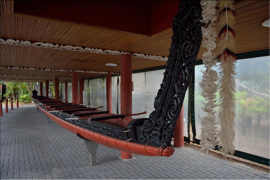 La sculpture est un des aspects les plus importants de la culture Maori (Te Puia). (12)
