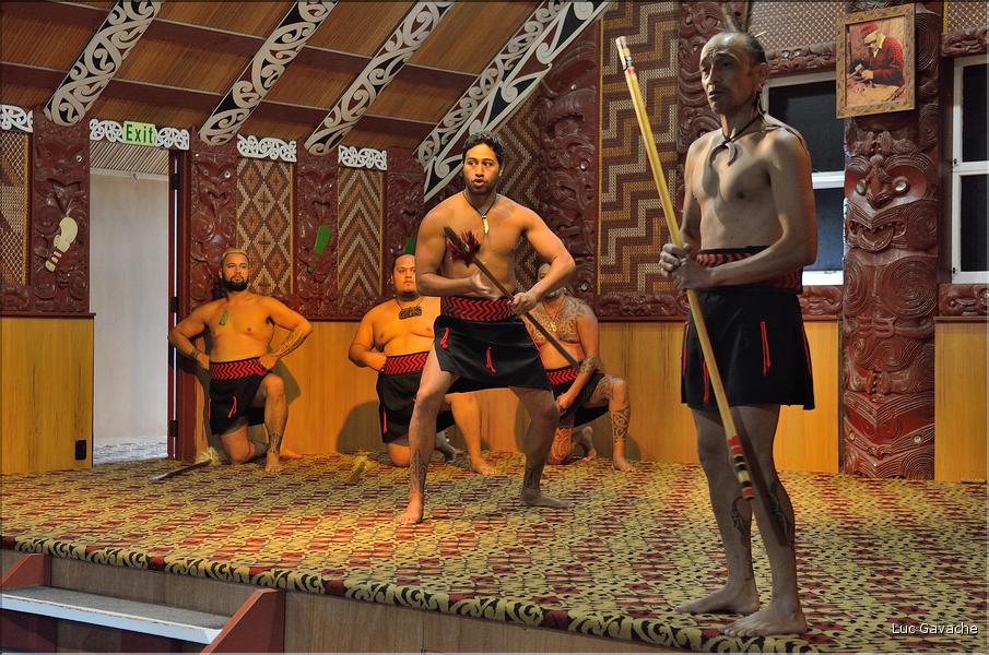 Le Haka, la célèbre danse guerrière Maori. (3)