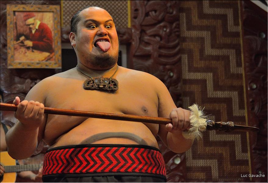 Le Haka, la célèbre danse guerrière Maori. (8)
